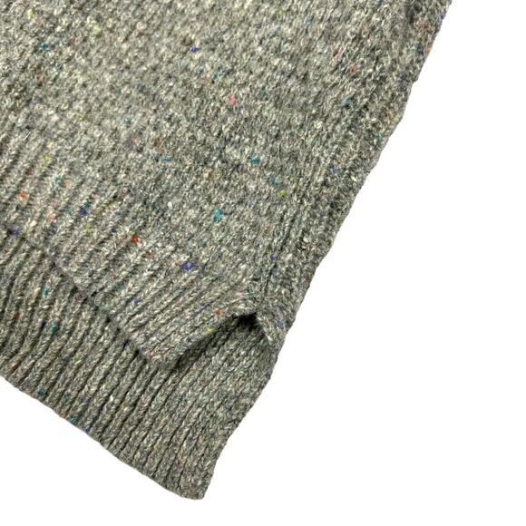 French Connection Sweater Wool Mohair Grey Crew Neck Long Sleeve‎ Women's Medium - Picture 11 of 11